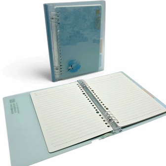 Librairie Bouarroudj - NOTE BOOK A5 PP COVER,FEUILLE MOBILE DELI DF708